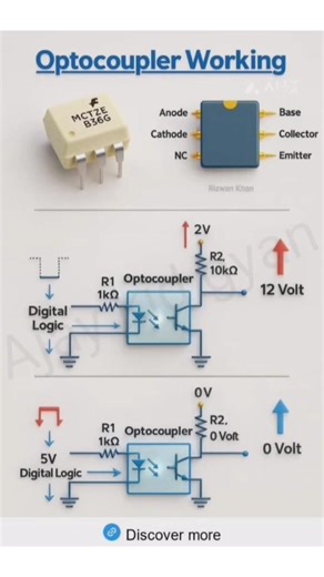 Optocoupler Working ⚙️ #diy #shorts #optocoupler #short