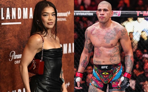 Derrick Lewis fires off a five-word reaction to Alex Pereira and Tracy Cortez breakup