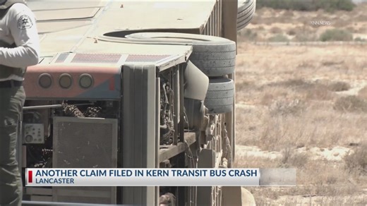 Another claim filed against county in Kern Transit bus crash