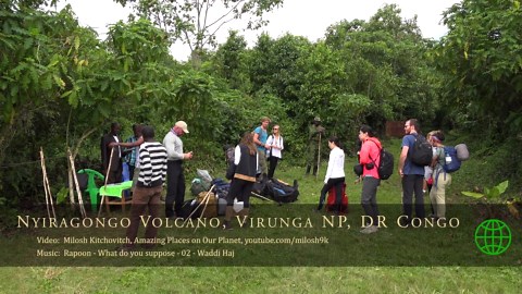 Nyiragongo-Vulkan, Virunga-Nationalpark, DR Kongo [Amazing Places 4K]