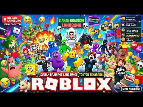 🔴 LIVE! AKU AKAN MENCARI BRAINROT PALING LANGKA DI ROBLOX ~