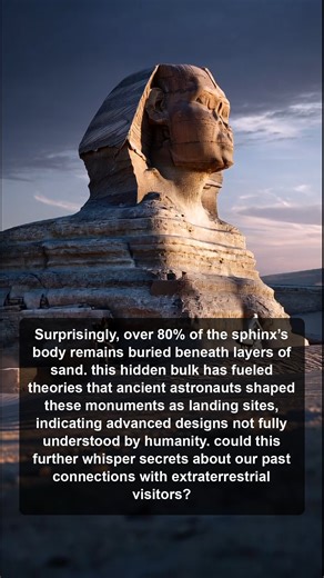 9.4K views · 23 reactions | Discover how 80% of the Sphinx lies buried, sparking theories of ancient astronauts and lost technologies. Could these mysteries reveal our past connections with extraterrestrial visitors? | Buzz Circuit | Facebook