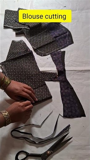 blouse cutting easy method |#blouse #cutting #cuttingskills