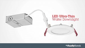 How to Install an LED Ultra-Thin Wafer Downlight Lithonia Lighting