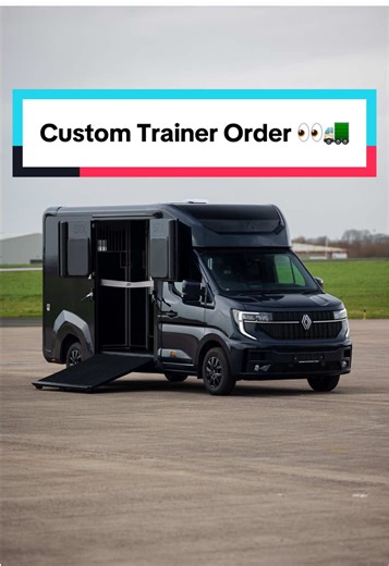 ✨ Elegance in motion. This stunning bespoke Stephex horsebox has just arrived with us, built to a special order for professional racehorse trainers transporting elite bloodstock thoroughbreds 🐎 Designed with both practicality and luxury in mind, this vehicle features a driver’s side ramp and a full floor-to-ceiling patrician partition, ensuring the highest level of safety, comfort and separation for valuable horses during transport. Every detail reflects the craftsmanship and elegance that Step
