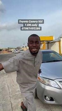 Toyota Camry XLE 2009/10 model full option only 7.8M to your doorstep