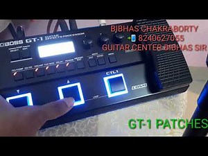 BOSS GT-1 PATCHES.(20 patches)