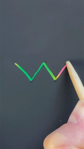 Watch W Transform into a Gem 💎 #kids #shorts #drawing