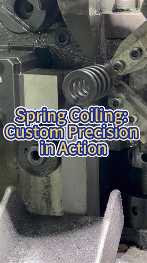 Spring Coiling: Where Custom Precision meets innovation! #PrecisionEngineering #SpringCoiling 🔧✨ #fyp #foryou #topway