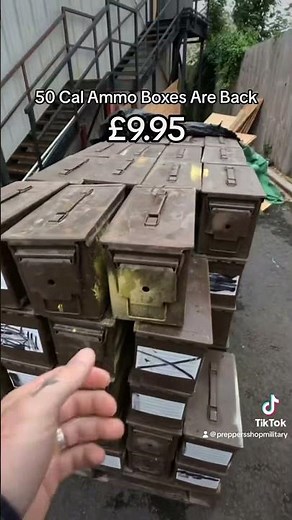 50 Cal Ammo Boxes Are Back !