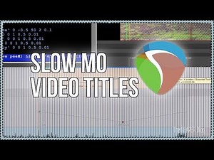 How To: use slow motion video & add moving text to match, in REAPER