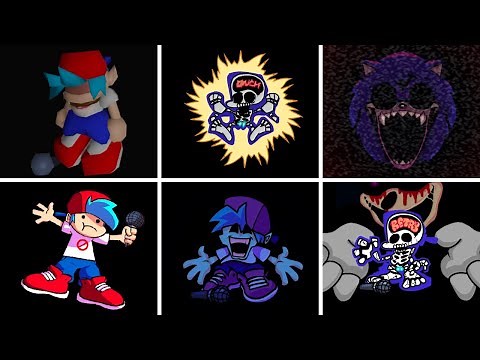 Best Game Over Screens in FNF VS SONIC.EXE 2.0 FULL WEEK