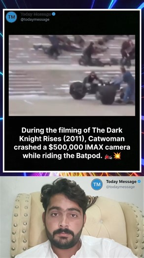 The Dark Knight Rises (2011) – Catwoman Crashes $500,000 IMAX Camera! 🏍️💥