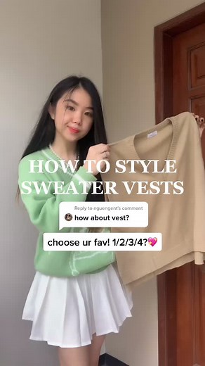 Styling Earth Tone Sweater Vests | Choose Your Favorite Look