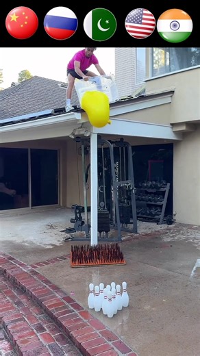 who will win this challenge😲😱mini power hammer challenge skill hand strength #shorts #entertainment