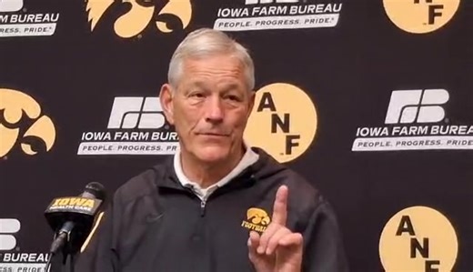 Coach Ferentz after Iowa's 25-24, win over PSU. Video By Dan Stasi/Sportscast Media | Sportscast Media