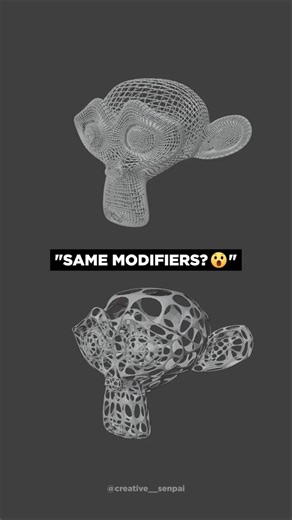 The "Top-Down" Rule Everyone Forgets!!! 🤯 #b3d #blender #blender3d #tutorial #modifiers