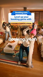 2.8M views · 143 reactions | Satisfy all demands and power up with flexible cancellation at Booking.com | Booking.com | Facebook