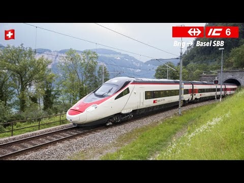 BETTER Than the New Giruno? 200 km/h on Switzerland’s Pendolino | Brig to Basel 🇨🇭