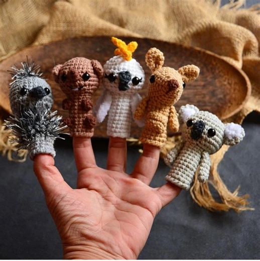 Finger Puppets - Etsy