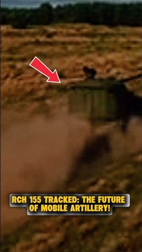 This RCH 155 Tracked: The future of mobile artillery! | War today
