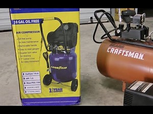 Goodyear Air Compressor Unboxing and Review