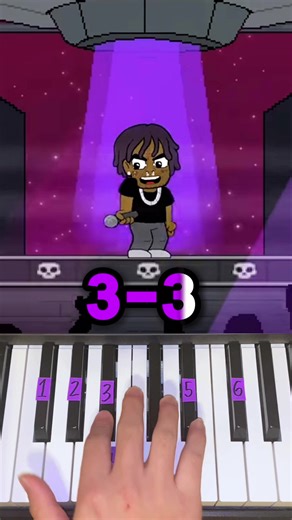 20 Min by Lil Uzi Vert - Piano Tutorial #fyp #piano #tutorial #pianotutorial #liluzivert