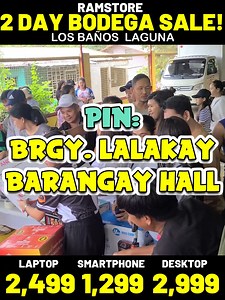 728 reactions · 242 shares | BODEGA SALE LOS BAÑOS LAGUNA! 2 DAYS...