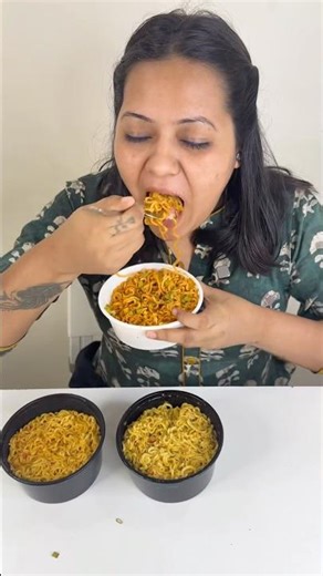 215Rs Schezwan Maggi🤪 Vs 170Rs Vs 80Rs | Cheap Vs Expensive | #trending #shorts #foodie
