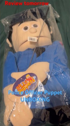 Police Officer Puppet Unboxing #puppet #sml #jeffy #mario #nintendo #marioplush #supermario #fyp