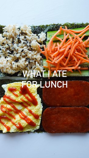 2.5M views · 158K reactions | What I ate for lunch and why As...
