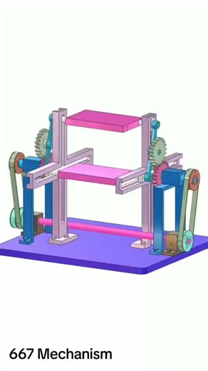 667 Mechanism #amazing #technology #viral #engineering #mechanical #design #mach #machine #trending #tiktok