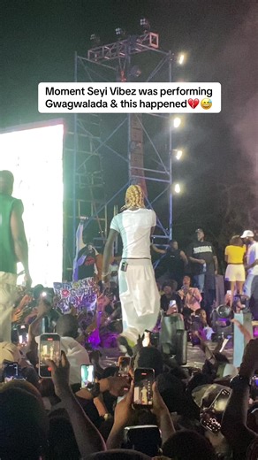 Seyi Vibez Crowd Reaction in Abuja