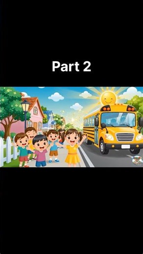 Wheels on the bus | part 2 | kids songs #wheels #on #thebus #kidsongs