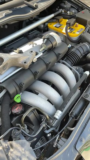 broken engine mount. I change it immediately! #206rc #cars #peugeot #motor #engine #enginemount #carsoftiktok #motore | Transversely Mounted Engine