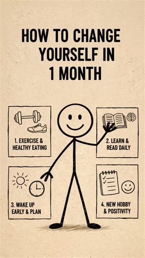 How to change in 1 month