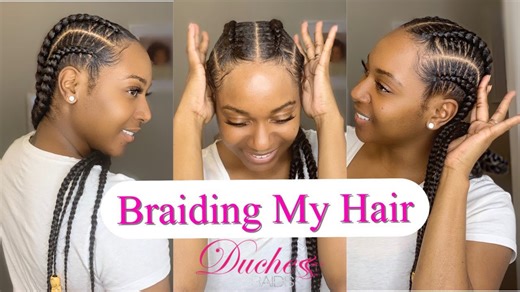 Braiding my own hair: Start to finish