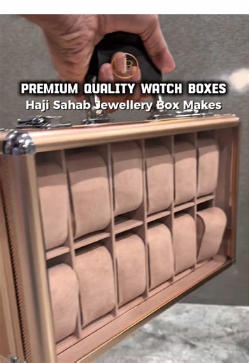 Premium Quality Watch Box Organizer in Three Colors