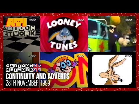 Cartoon Network (UK) - Continuity and Adverts (28th November 1999)