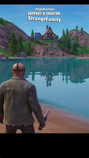 Chapter 7 Season 1 Clawsy Lodge lake in Max Settings | #Fortnite #Shorts