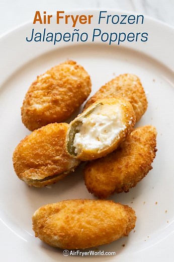 Air Fryer Frozen Jalapeno Poppers in 8 minutes | Air Fryer World