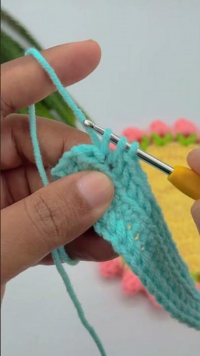 Super Easy one row repeat crochet pattern. Full free tutorial is now live on my channel.