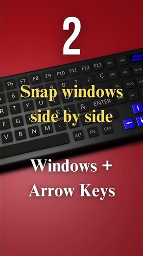 Windows Shortcut Keys - Part 3 ⌨️✅ #WindowsShortcuts #KeyboardShortcuts #ProductivityHacks