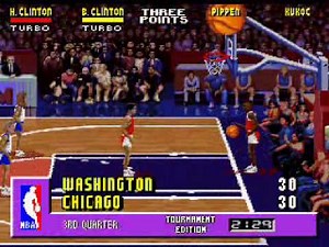 NBA Jam TE: Clintons VS Bulls