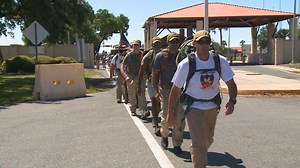 Air Commandos ruck march 450 miles to honor the fallen