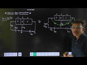 LEC 33) Connection of transistor | common base | common collector