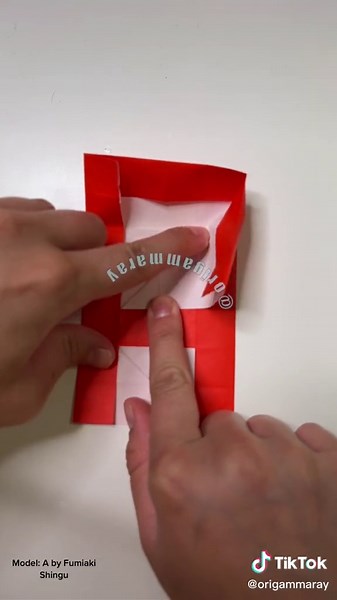 Origami Letter Folding Tutorial with Colorful Paper