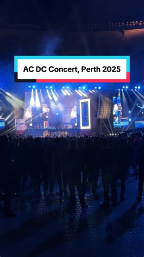 AC DC Concert Event at Optus Stadium, Perth 2025