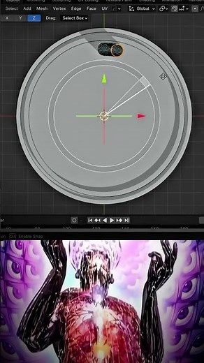 Arrange Objects in a Circular Path – (NOOB) vs (PRO) Blender 3d #blendermodeling #blendertutorial