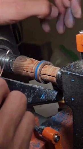 Watching a wood ring in the making is so satisfying! This one was completed today, it contains
